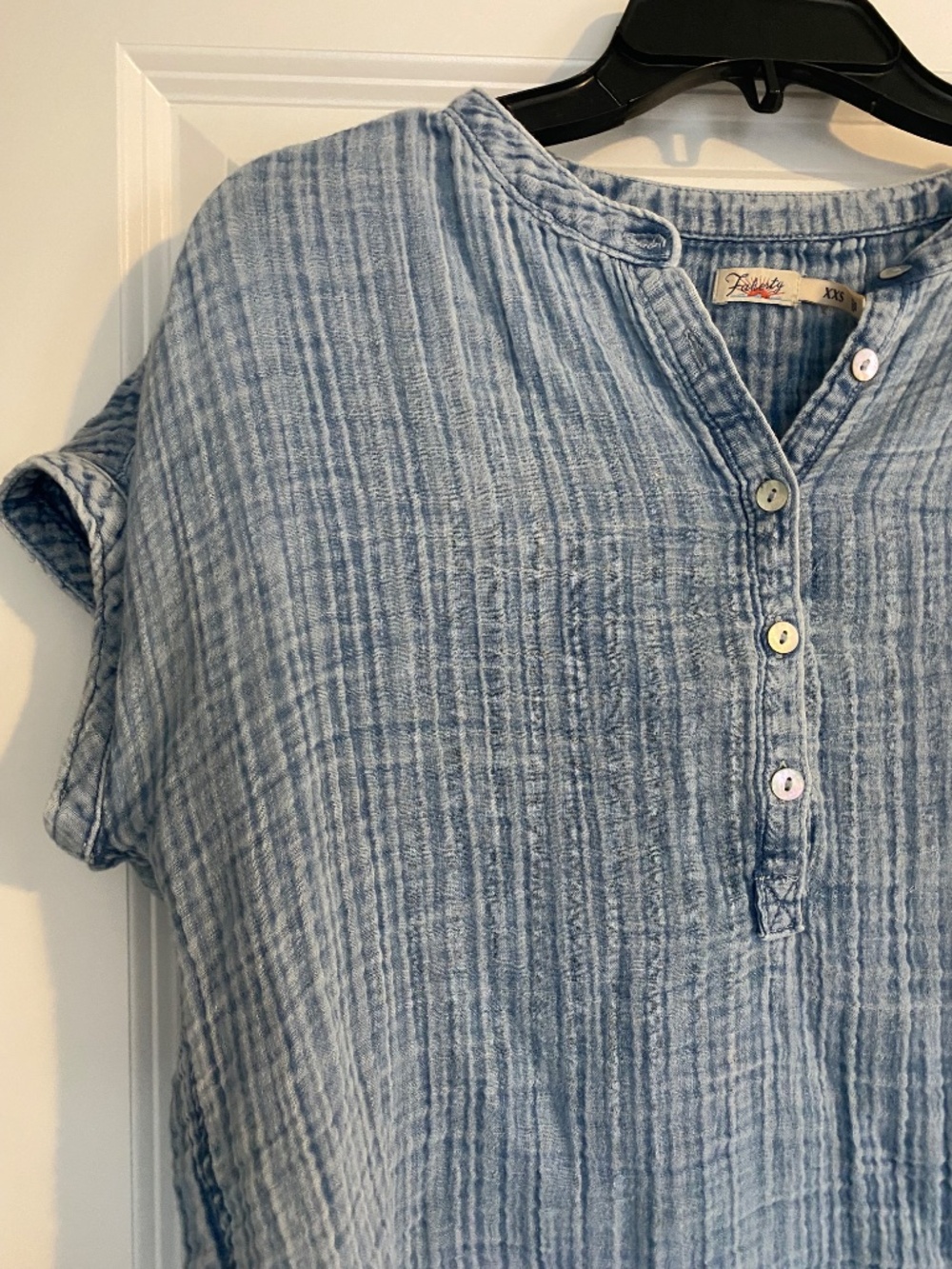 Faherty Button Tunic - Picture 3 of 4